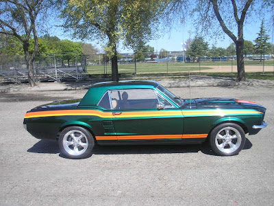 eBay Find of the Day Crazy Horse 1967 Ford Mustang with butterfly doors 