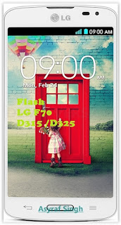 Flash / Bricked - Bootloop LG F70 D315 / D315K / D325
