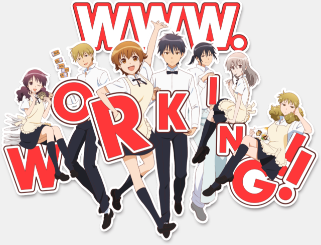 Working's New TV Anime Reveals Additional Cast