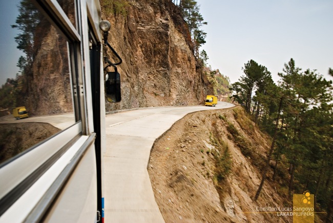 The Winding Roads of Mountain Province En Route to Sagada