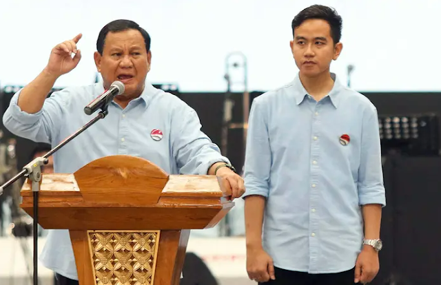 Hasil Survei Charta Politika: Elektabilitas Prabowo Turun Usai Gandeng Gibran