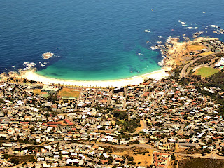 Camps Bay from Table Mountain Cape Town