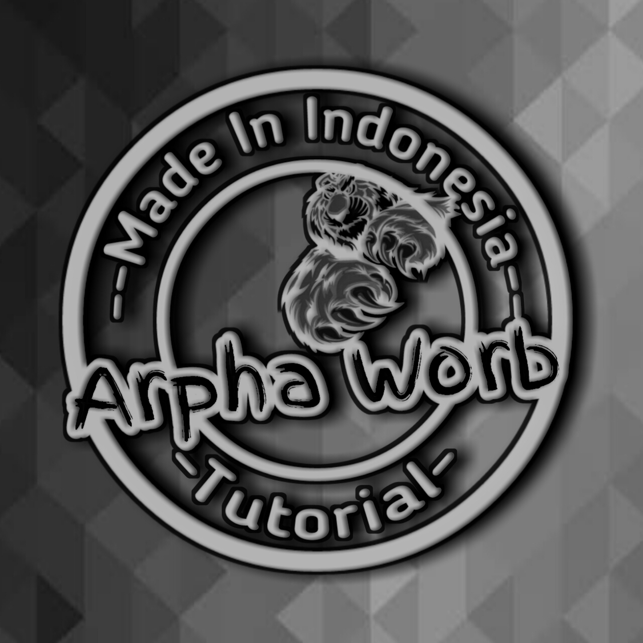 Cara Membuat Logo 3D Keren Dengan Aplikasi Android ARPHA WORB