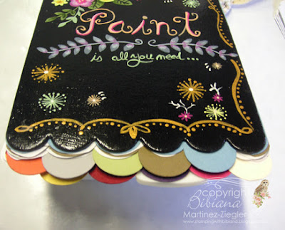 paint swatch book tabs