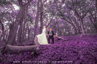 contoh konsep dan makeup preweeding di waduk sermo yogyakarta