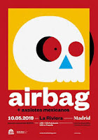 Concierto de Airbag y de Axolotes Mexicanos en La Riviera