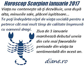 Horoscop ianuarie 2017 Scorpion