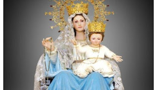 An English business man, was standing off the entrance to the Tague River when a severe storm caught his Ship and immediately, Our Lady of Arabida