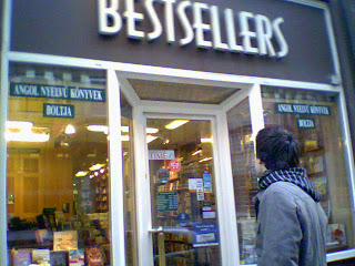 Bestsellers bookstore Budapest