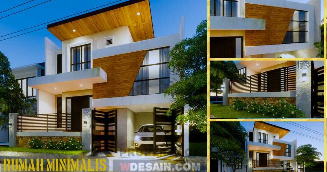  Rumah  Minimalis  Modern Ukuran  9x12  2 Lantai  DESAIN RUMAH  MINIMALIS 