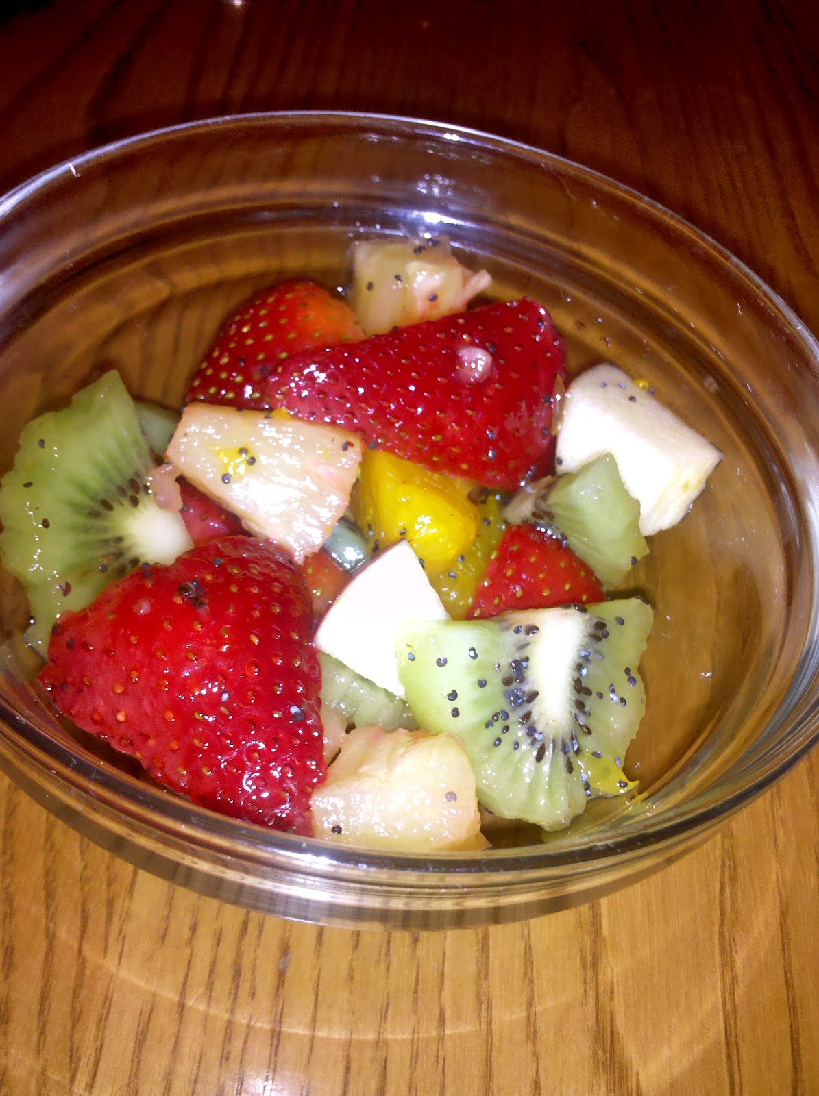 Honey Poppyseed Fruit Salad