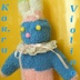 Игрушка зайчик из двух перчаток