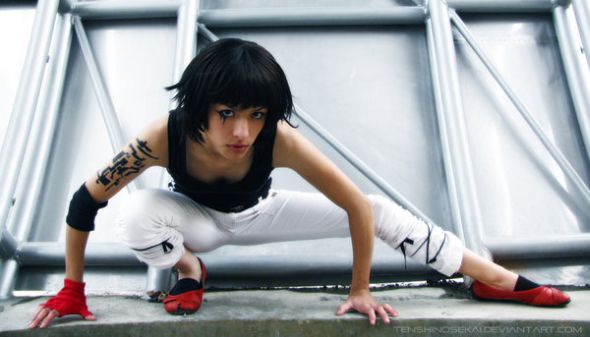 Angela Bermúdez deviantart incríveis cosplays filmes games linda nerd Mirror's Edge