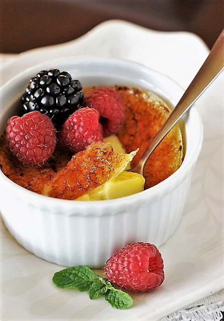 Homemade Creme Brulee Image