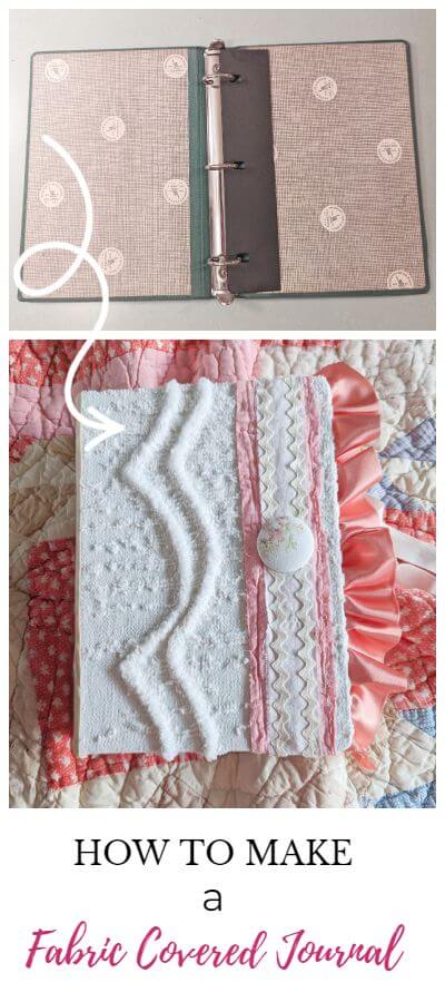 DIY Fabric Covered Journal