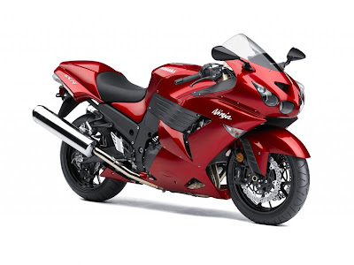 2010 Kawasaki Ninja ZX-14 Red Color