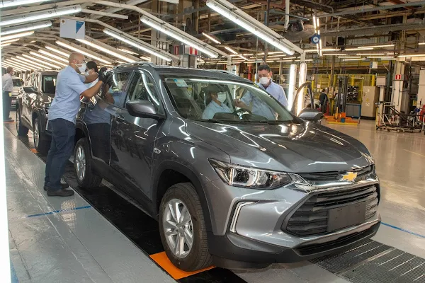 GM alcança marca de 17 milhões de carros produzidos em 96 anos no Brasil