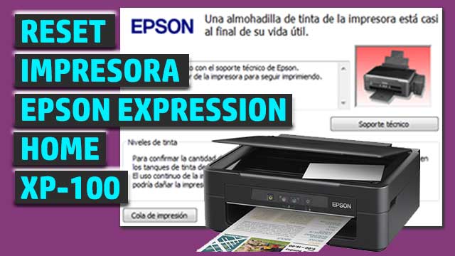 Reset Impresora Epson Expression Home Xp 100 Tochomorocho