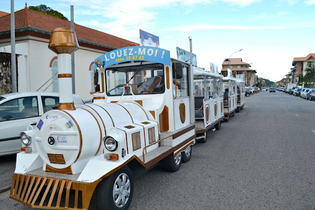 Guyane, Cayenne, visite historique, petit train Koati, jardin botanique