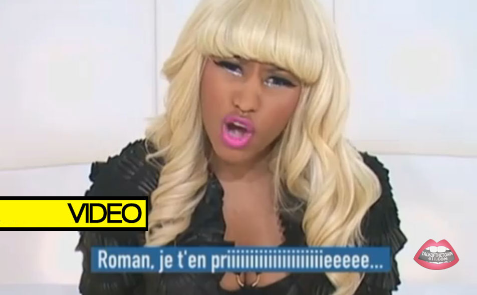 Watch as Nicki Minaj answers questions from the "Question Box" on a France 