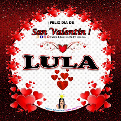 Feliz Día de San Valentín - Nombre Lula