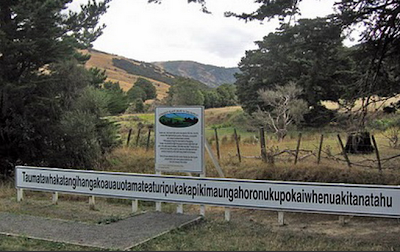 Bukit di New Zealand