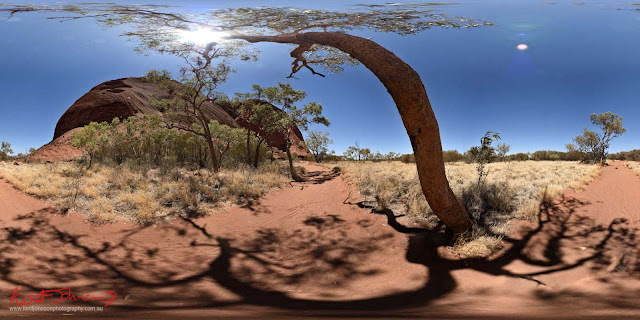 Kuniya Walk - Uluru National Park Hi-Fidelity 360 Panorama Photography by Kent Johnson