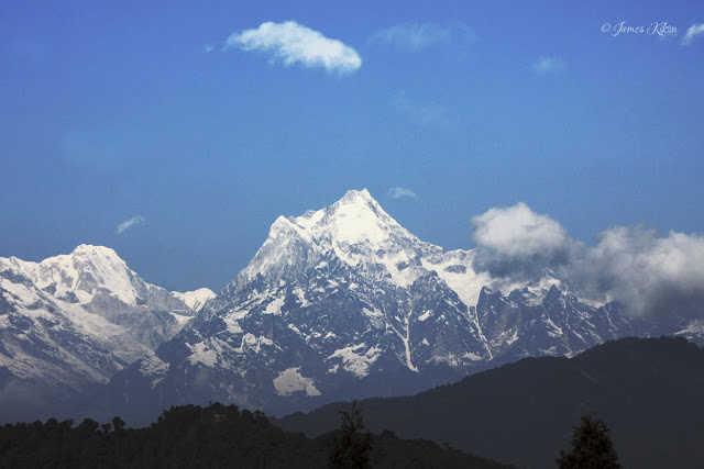 Sightseeing in Sikkim at Ganesh Tok Gangtok Himalayan Mountains 