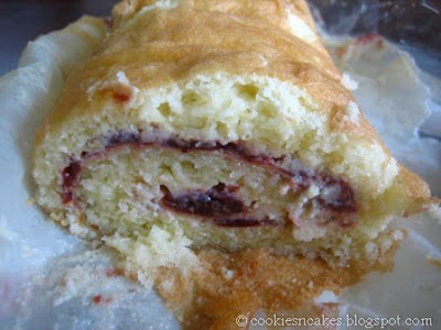 Failed Soy Cream Swiss Roll, CNY goodies