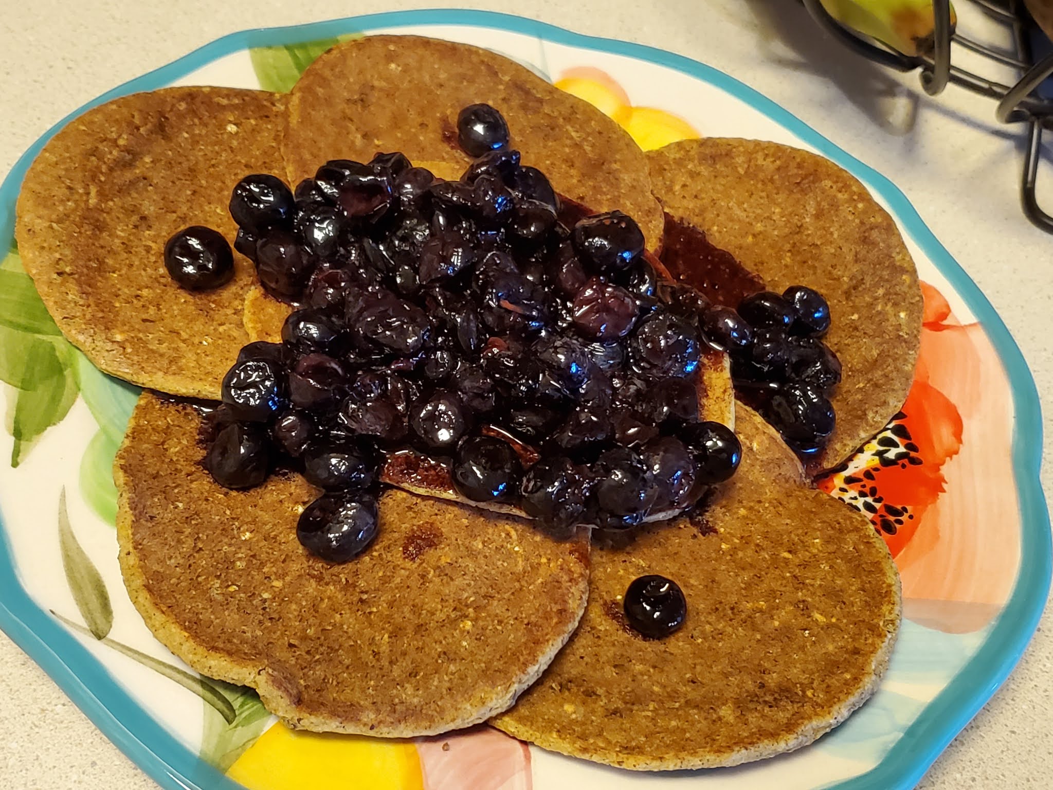 Acorn Squash Multigrain pancakes