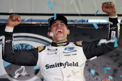 Aric Almirola Shakes Up #NASCAR Cup Playoff Standings With Unexpected Win at New Hampshire