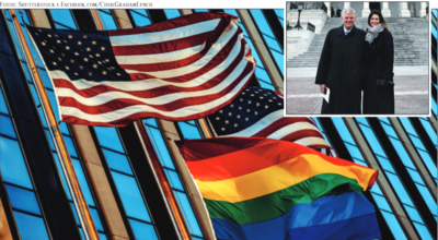 Cristãos criticam bandeira LGBT em embaixada