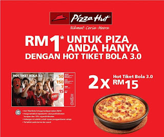 Pizza Hut: RM1 Personal Pan Pizza Promotion