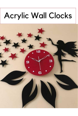 Acrylic wall clock