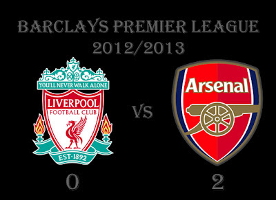 Arsenal v Liverpool Barclays Premier Result 2012