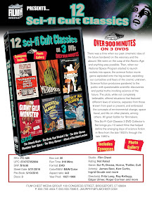 DVD & Blu-ray Release Report, 12 Sci-Fi Cult Classics, Ralph Tribbey