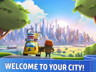 City Mania: Town Building Game Mod v1.1.0p APK Unlimited Money