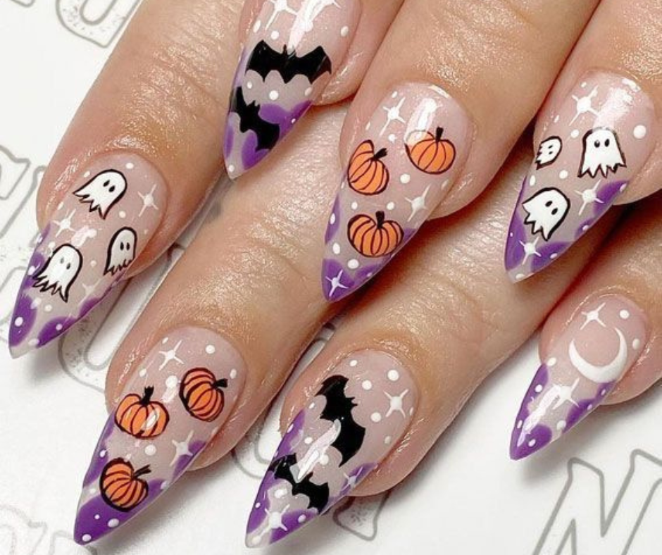 Confira 20 inspirações de unhas decoradas para o Halloween