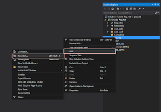 Koneksi Database SQL Server dengan ASP.Net MVC menggunakan Entity Framework