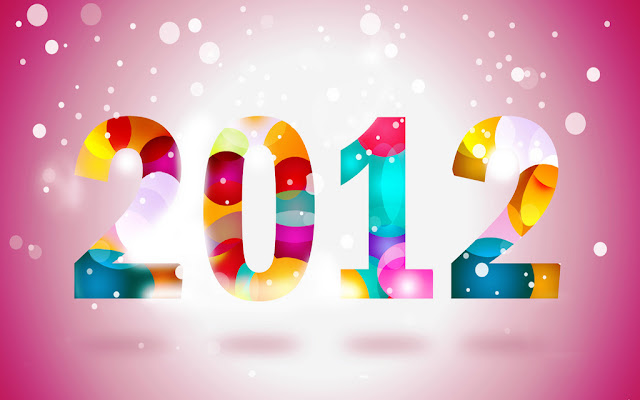 Happy New Year Wallpaper 2012