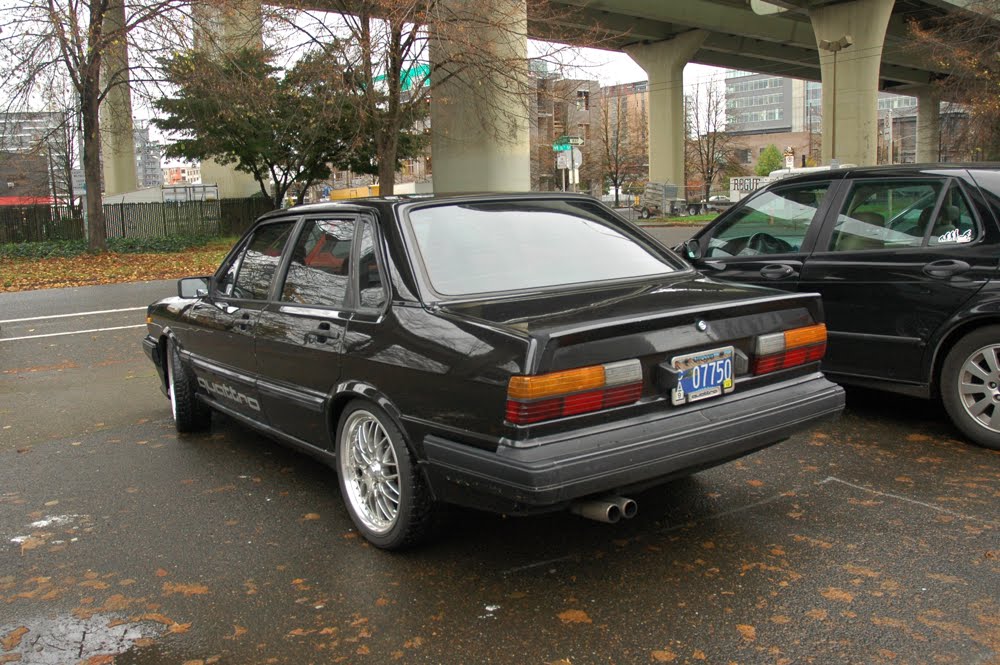 1984 Audi 4000CS Quattro.