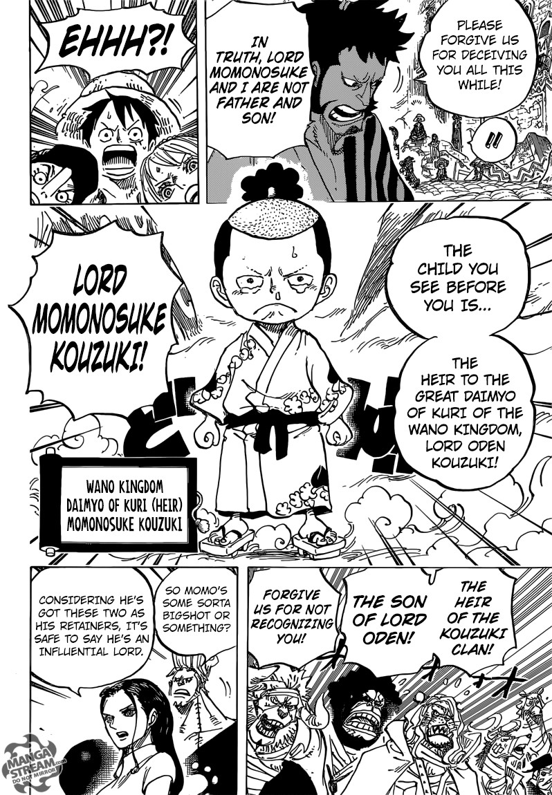 One Piece: Momonosuke Kouzuki seorang Daimyo Dari Kuri