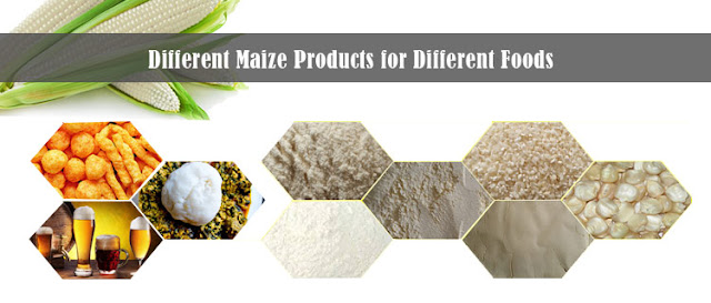 final products of maize mill