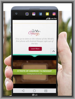LG V20 Manual Specifications