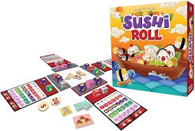 Sushi roll board game 