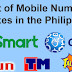 The Complete List of Mobile Number Prefixes in the Philippines 2019