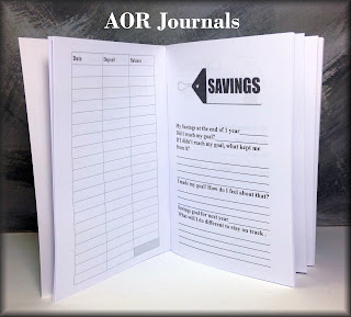  80 Page Financial Planner Insert for your Midori or Fauxdori Traveler's Notebook