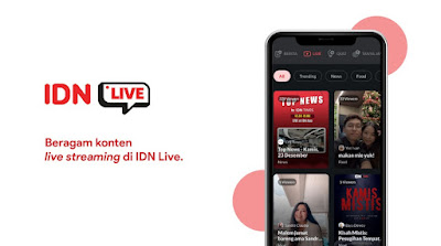Live streaming di IDN Live