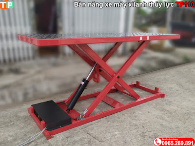 Bàn nâng xe máy xilanh thủy lực TP110