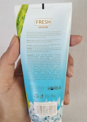 Fresh 98% Jeju Aloe Ice UV Sun Block ingredients list